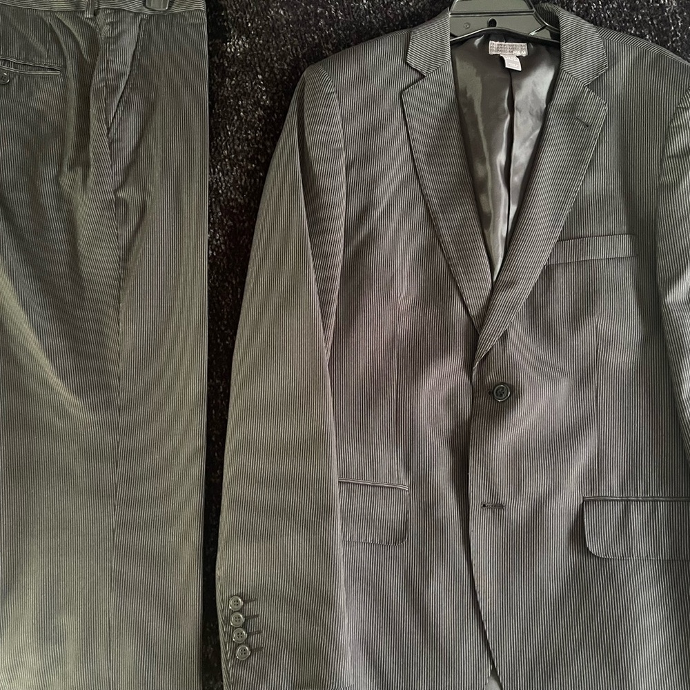 H&M Charcoal Gray Suit